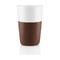 Чашки для латте, 360 мл, 2 шт, коричневые
