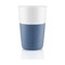 Чашки для латте, 360 мл, 2 шт, лунно-голубые