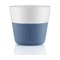 Чашки для лунго, 230 мл, 2 шт, лунно-голубые