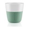 Чашки для эспрессо, 80 мл, 2 шт, лунно-зелёные
