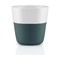 Чашки для эспрессо, 80 мл, 2 шт, бирюзово-синий