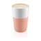 Чашки для латте, 360 мл, 2 шт, персиковый
