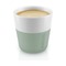 Чашки для эспрессо, 80 мл, 2 шт, светло-зеленый