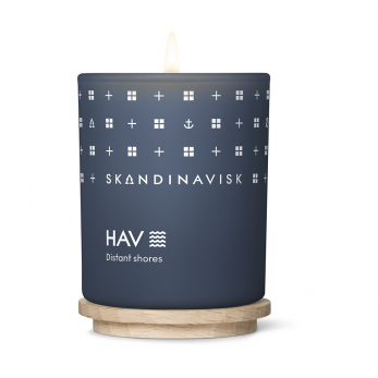 Свеча ароматическая Skandinavisk Hav с крышкой, 65 г