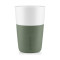 Чашки для латте, 360 мл, 2 шт, зеленые