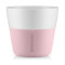 Чашки для лунго, 230 мл, 2 шт, розовые